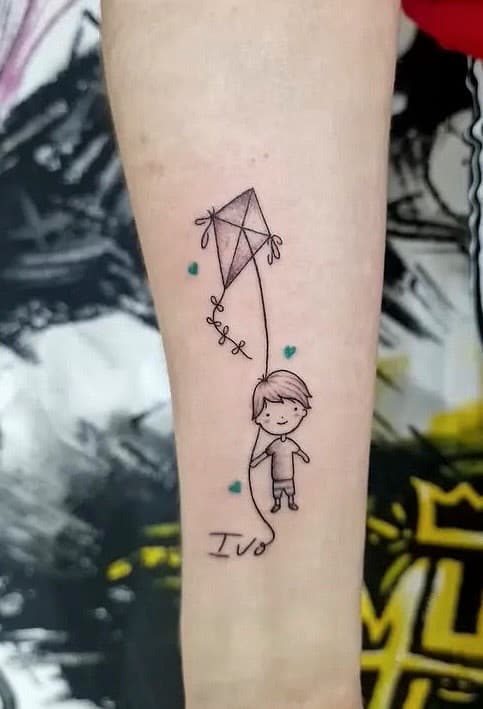 fine-line tattoo